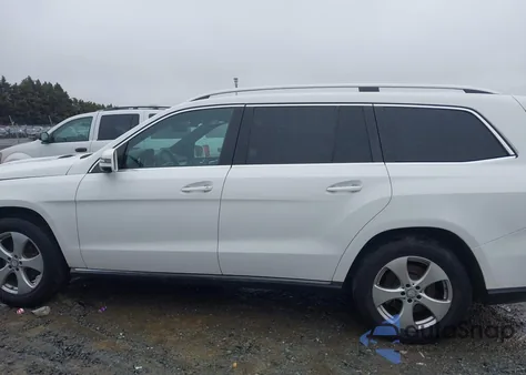 2017 Mercedes-Benz Gls 450 4Matic z USA, uszkodzony, nr VIN 4JGDF6EE7HA854041